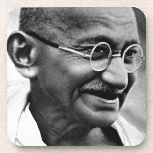 GANDHI GETRÄNKEUNTERSETZER (Vorderseite)