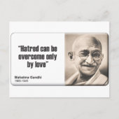 Gandhi: Hatred Postkarte (Vorderseite)