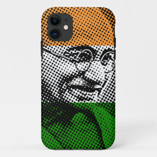 Gandhi + Indischer Flagge iPhone 5C Fall Case-Mate iPhone Hülle