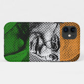 Gandhi + Indischer Flagge iPhone 5C Fall Case-Mate iPhone Hülle (Rückseite (Horizontal))