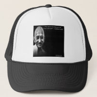 Gandhi ist das Zitat zur Veränderung der Weisheit