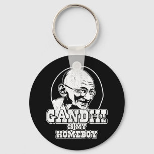 Gandhi ist mein Homeboy Schlüsselanhänger