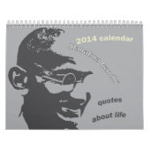 Gandhi Kalender 2014 (Titelbild)