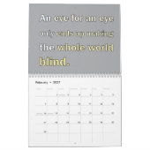 Gandhi Kalender 2014 (Feb 2027)