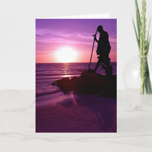 Gandhi Karte (Vorderseite)