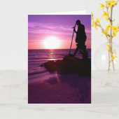 Gandhi Karte (Gelbe Blume)