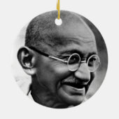 GANDHI KERAMIKORNAMENT (Hinten)