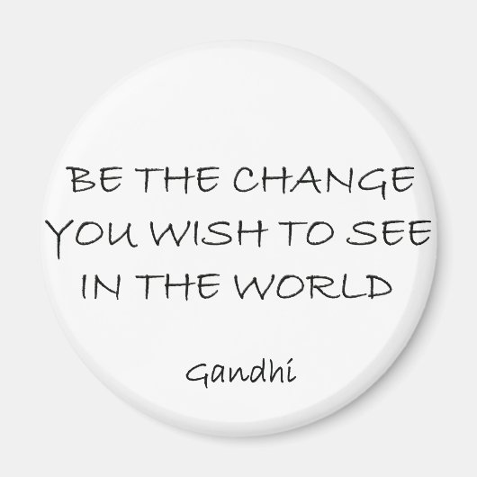 Gandhi Magnet (Vorne)