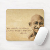 Gandhi Mousepad (Mit Mouse)