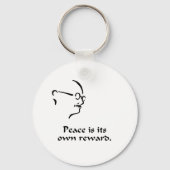 Gandhi Peace Schlüsselanhänger (Vorderseite)
