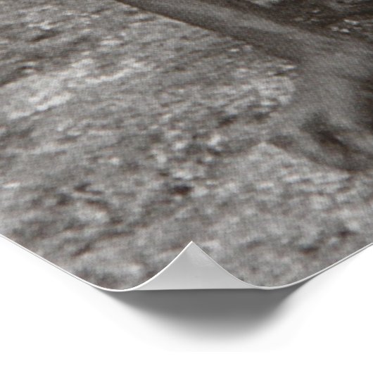 Gandhi Poster (Ecke)