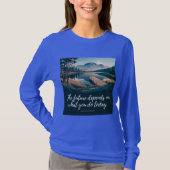 Gandhi Productivity Quote T - Shirt (Vorderseite)