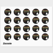 Gandhi Stickers (Blatt)