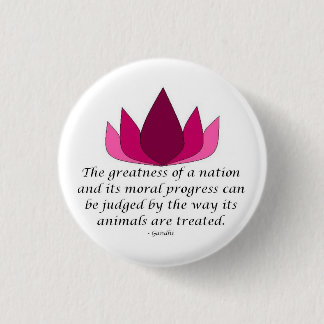 Gandhi Zitat Button