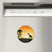 Gandhi Zitat Magnet (In Situ (Geschirrspüler))