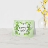 Gandhi Zitat müssen wir die Änderung werden… Karte (Gelbe Blume)