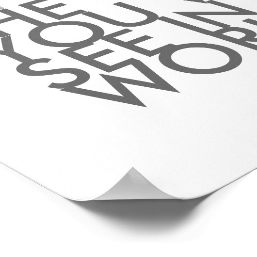 Gandhi Zitat Poster ist die Veränderung grau und w (Ecke)