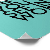 Gandhi Zitat Poster ist die Veränderung kühne mode (Ecke)