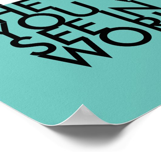 Gandhi Zitat Poster ist die Veränderung kühne mode (Ecke)