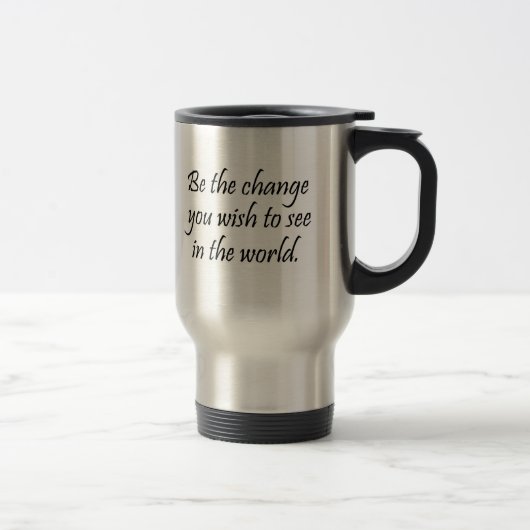 Gandhi Zitat Tasse Kaffee Zuhause Geschenke (Rechts)