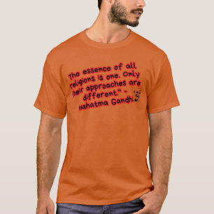 Gandhi-Zitate Familie T-Shirt