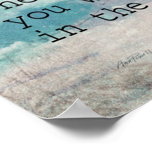 Gandhi zitiert motivierend Poster über die Kunst d (Ecke)