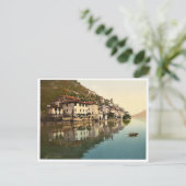 Gandria, allgemeine Sicht, Tessin, Schweiz Vintag Postkarte (Stehend Vorderseite)