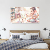 Ganescha Leinwanddruck (Insitu (Schlafzimmer))