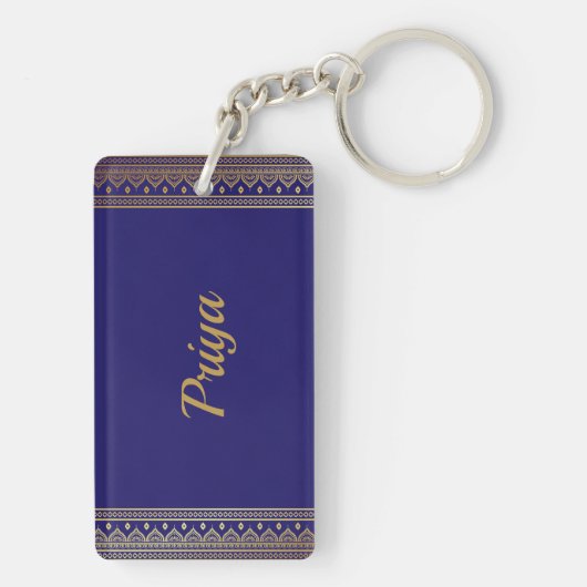 Ganesh Acrylic Schlüsselanhänger (Rückseite)