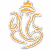 Ganesh Aufkleber (Vorderseite)