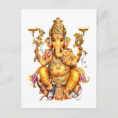 GANESH AURA POSTKARTE (Vorderseite)