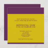 Ganesh Bachelor Party Einladung (Vorne/Hinten)