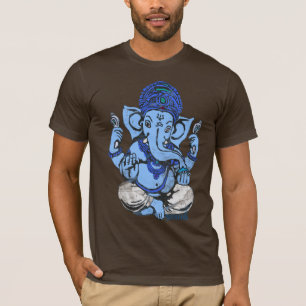 ganesh Blau T-Shirt