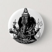 Ganesh Button (Vorderseite)