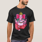 Ganesh Chaturthi Day Ganpati Deity T-Shirt (Vorderseite)