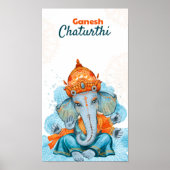 Ganesh Chaturthi Poster (Vorne)