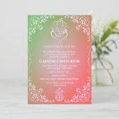 Ganesh Chaturthi Puja Einladung (Stehend Vorderseite)