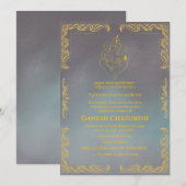 Ganesh Chaturthi Puja Einladung (Vorne/Hinten)