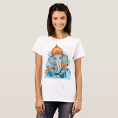 Ganesh Chaturthi T-Shirt (Vorne ganz)