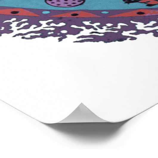 Ganesh Dancer Poster (Ecke)