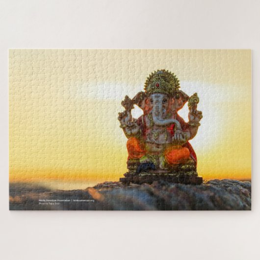 Ganesh: Das Puzzle-Puzzle mit Hindernissen 20x30 Puzzle (Horizontal)