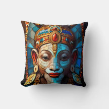 Ganesh Deity Idian God Cushion Throw Kissen