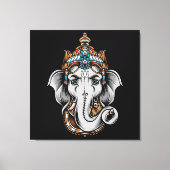 Ganesh Elephant Leinwanddruck (Vorderseite)