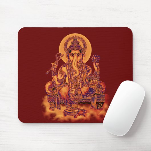 Ganesh - Entferner von Hindernissen Mousepad (Mit Mouse)