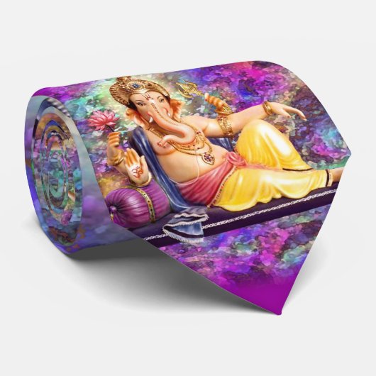 Ganesh entspannende Krawatte (Gerollt)