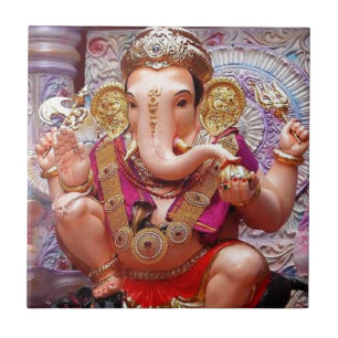 Ganesh Ganesha asiatischer Elefant-Gottheit Fliese