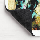 Ganesh Ganesha asiatischer Elefant-Gottheit Mousepad (Ecke)