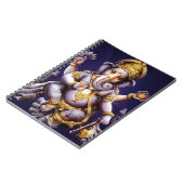 Ganesh Ganesha asiatischer Elefant-Gottheit Notizblock (Linke Seite)