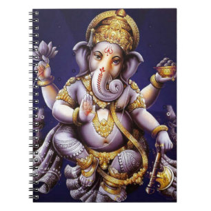 Ganesh Ganesha asiatischer Elefant-Gottheit Notizblock