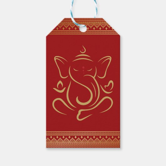 Ganesh Geschenkanhänger (Vorderseite)